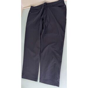 Lululemon ABC Classic Fit 5 Pocket Warpstreme Pants Mens 36X28 Black Trouser